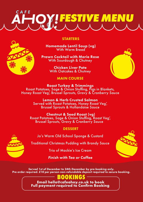 Cafe AHOY! Festive
