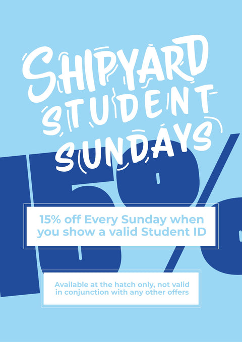 Shipyard Student Sundays