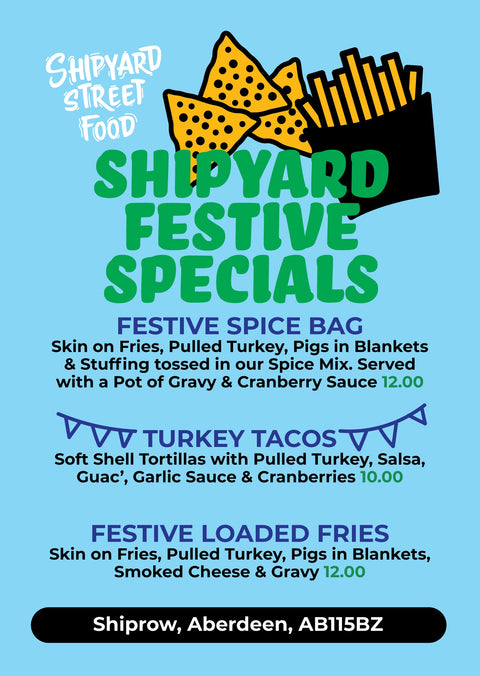 Shipyard Street Food Festive Specials