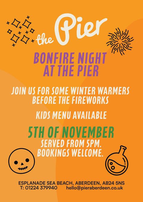 Bonfire Night at the Pier