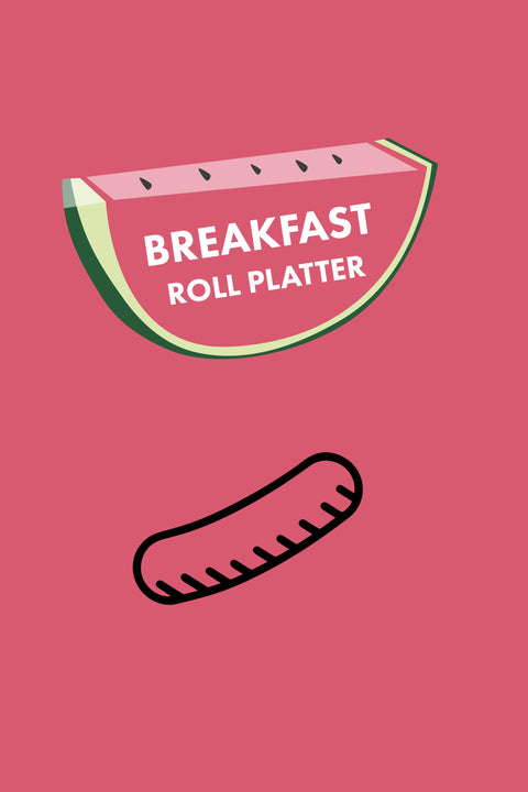 Breakfast Roll Platter