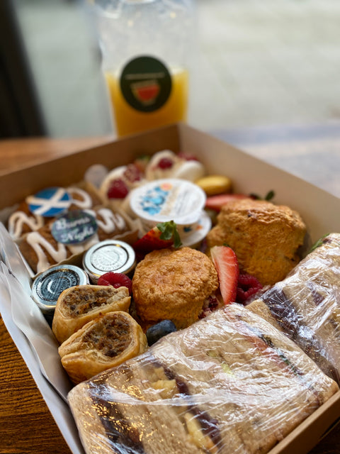 Burns Afternoon Tea Box for 2