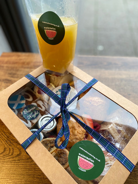 Burns Afternoon Tea Box for 2